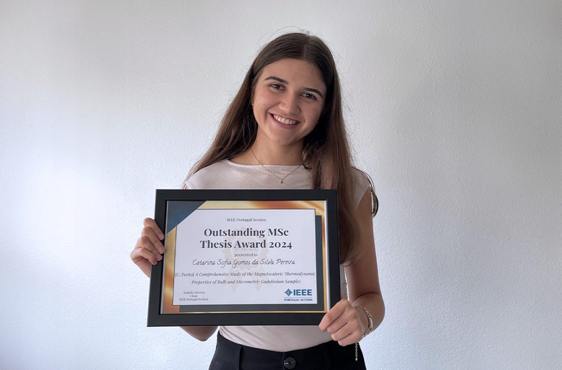 IEEE distingue dissertação de mestrado de alumna do DFA/FCUP