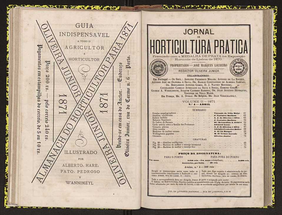 0002-Jornal de Horticultura Prtica II 1871 46