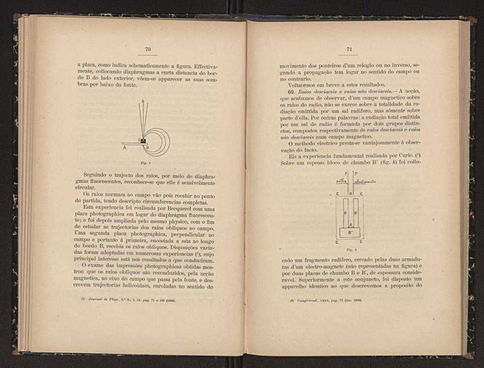 Osraios de Becquerel e o polonio, o radio e o actinio 44