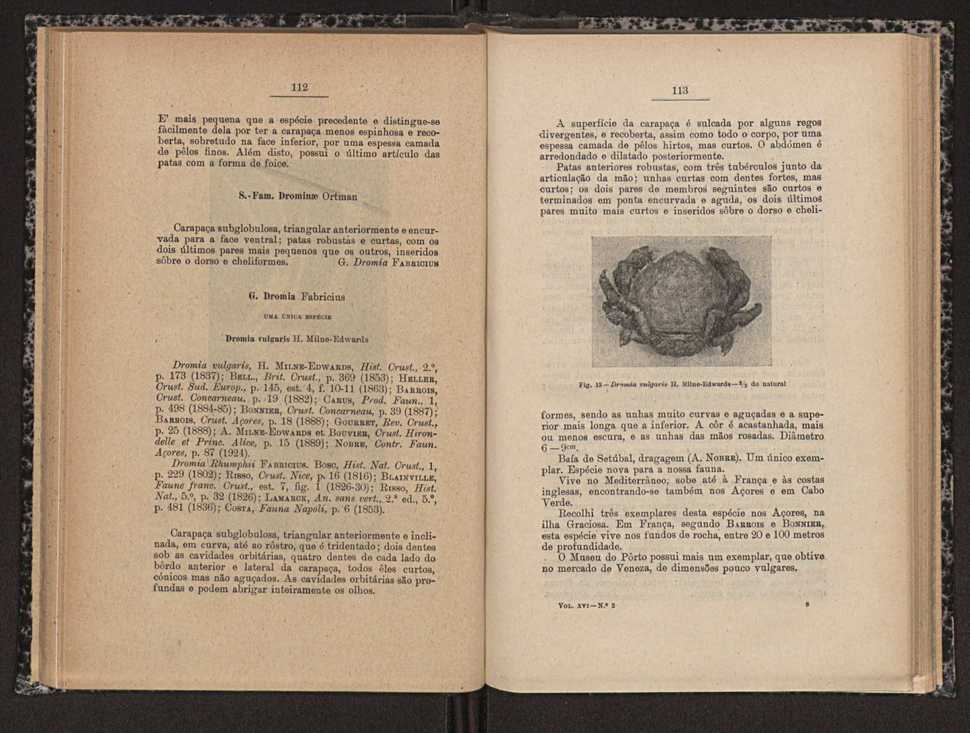 Anais da Faculdade de Scincias do Porto (antigos Annaes Scientificos da Academia Polytecnica do Porto). Vol. 16 58