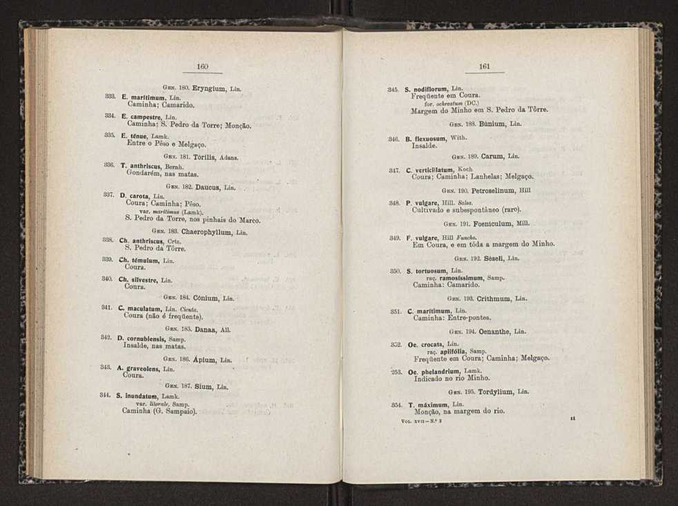 Anais da Faculdade de Scincias do Porto (antigos Annaes Scientificos da Academia Polytecnica do Porto). Vol. 17 85