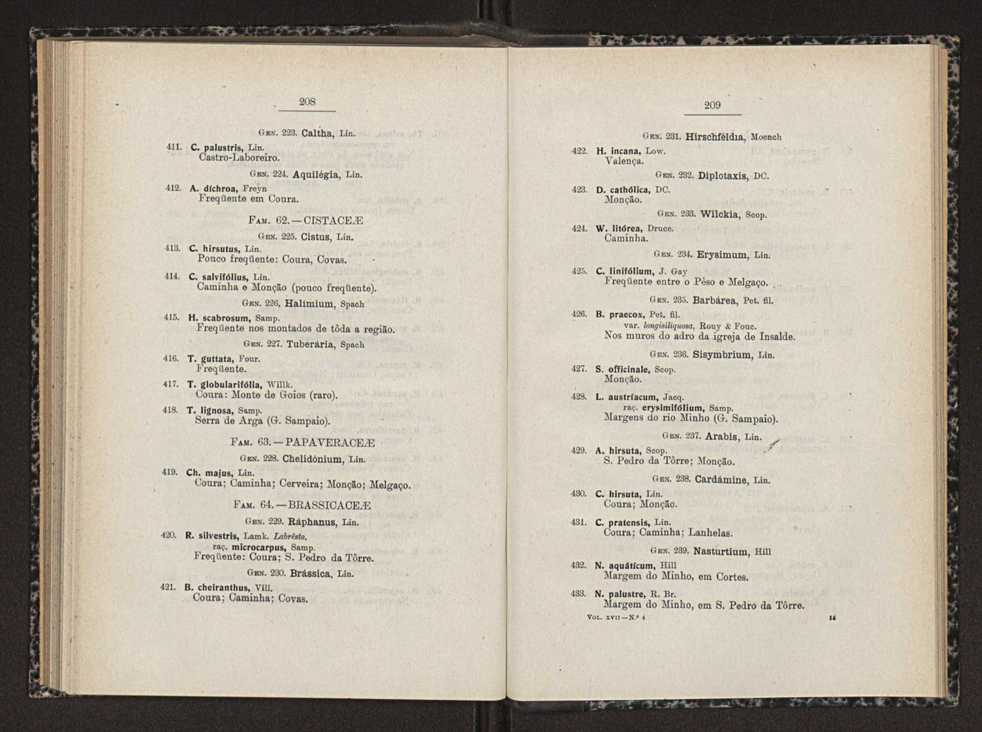 Anais da Faculdade de Scincias do Porto (antigos Annaes Scientificos da Academia Polytecnica do Porto). Vol. 17 109