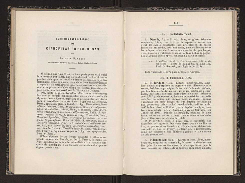 Anais da Faculdade de Scincias do Porto (antigos Annaes Scientificos da Academia Polytecnica do Porto). Vol. 18 74