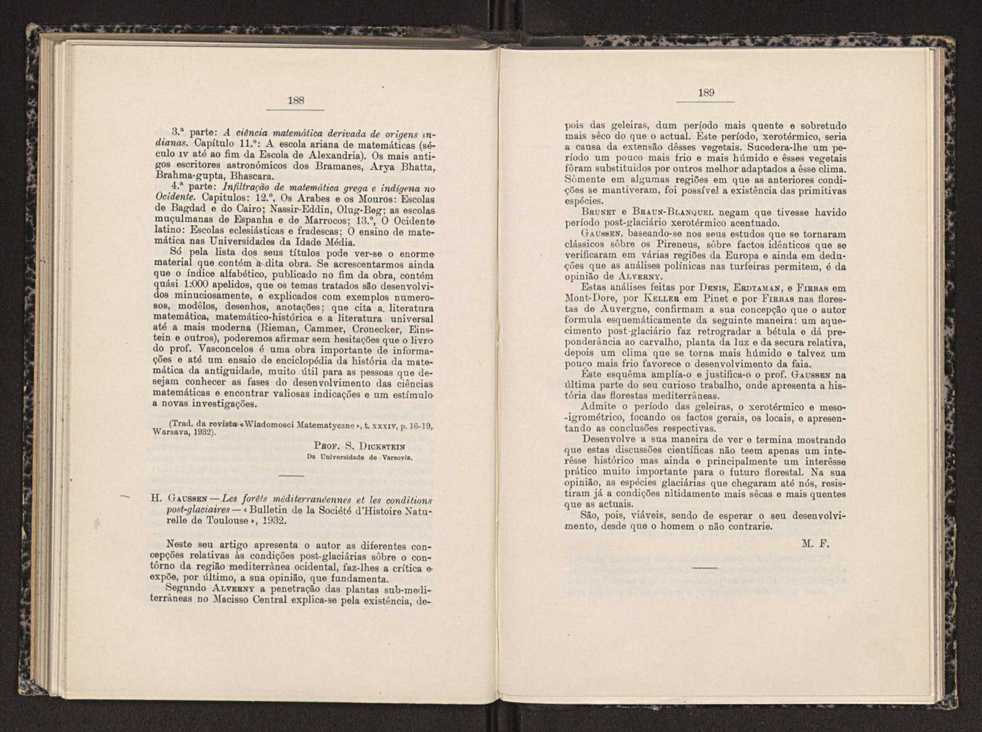 Anais da Faculdade de Scincias do Porto (antigos Annaes Scientificos da Academia Polytecnica do Porto). Vol. 18 97