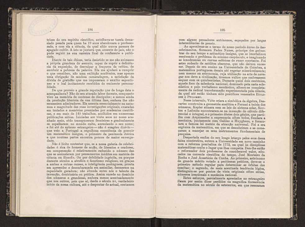 Anais da Faculdade de Scincias do Porto (antigos Annaes Scientificos da Academia Polytecnica do Porto). Vol. 18 100