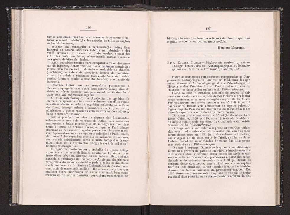 Anais da Faculdade de Scincias do Porto (antigos Annaes Scientificos da Academia Polytecnica do Porto). Vol. 19 99
