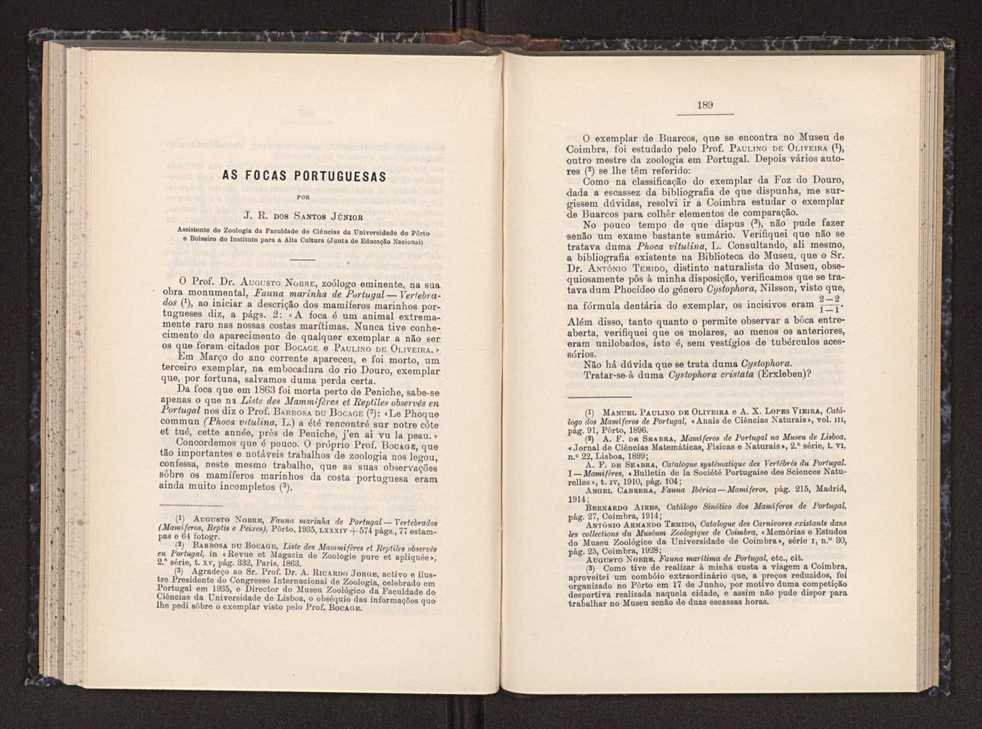 Anais da Faculdade de Scincias do Porto (antigos Annaes Scientificos da Academia Polytecnica do Porto). Vol. 21 96