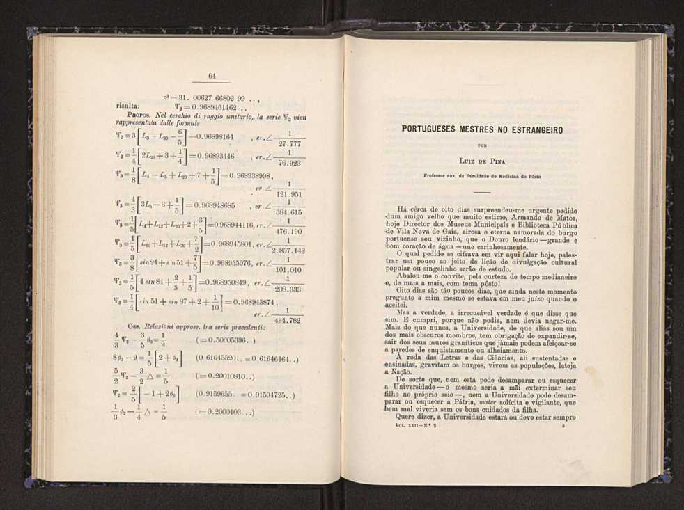 Anais da Faculdade de Scincias do Porto (antigos Annaes Scientificos da Academia Polytecnica do Porto). Vol. 22 34