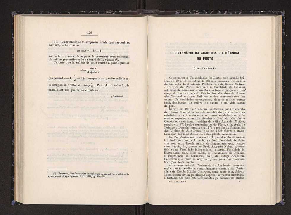 Anais da Faculdade de Scincias do Porto (antigos Annaes Scientificos da Academia Polytecnica do Porto). Vol. 22 66
