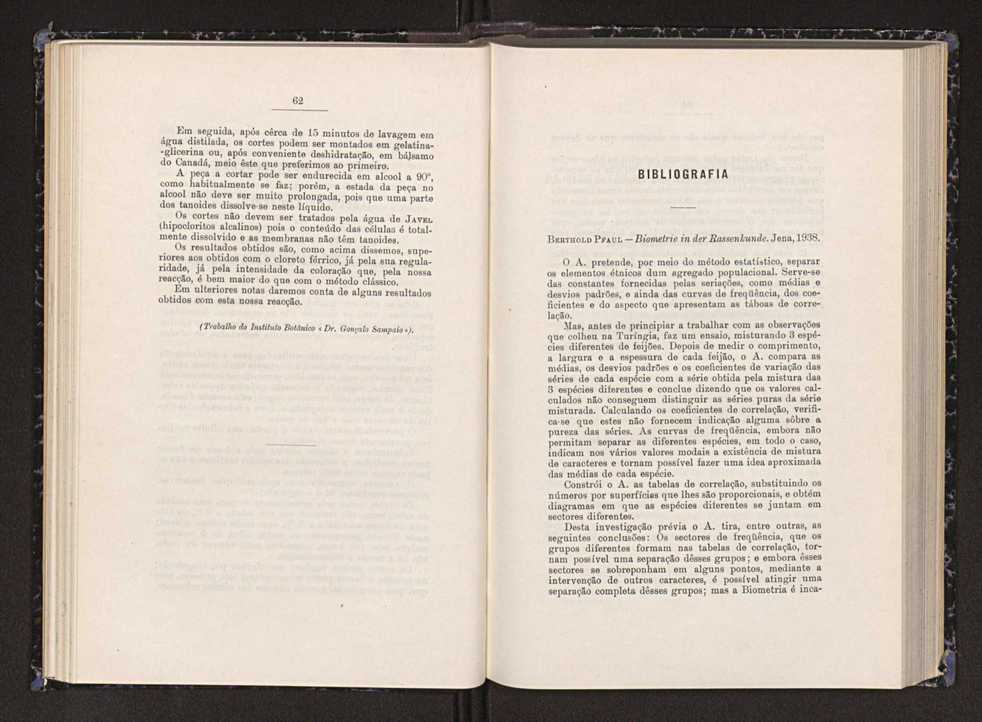 Anais da Faculdade de Scincias do Porto (antigos Annaes Scientificos da Academia Polytecnica do Porto). Vol. 23 34