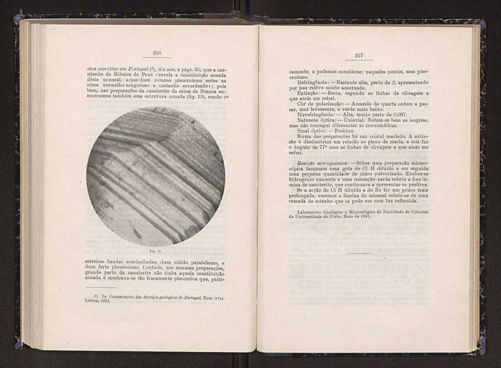 Anais da Faculdade de Scincias do Porto (antigos Annaes Scientificos da Academia Polytecnica do Porto). Vol. 23 111