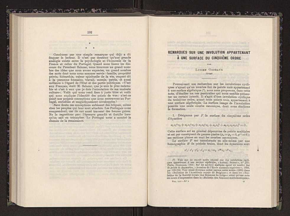 Anais da Faculdade de Scincias do Porto (antigos Annaes Scientificos da Academia Polytecnica do Porto). Vol. 24 106