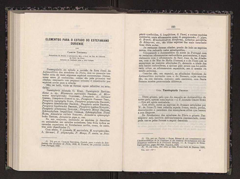 Anais da Faculdade de Scincias do Porto (antigos Annaes Scientificos da Academia Polytecnica do Porto). Vol. 24 123