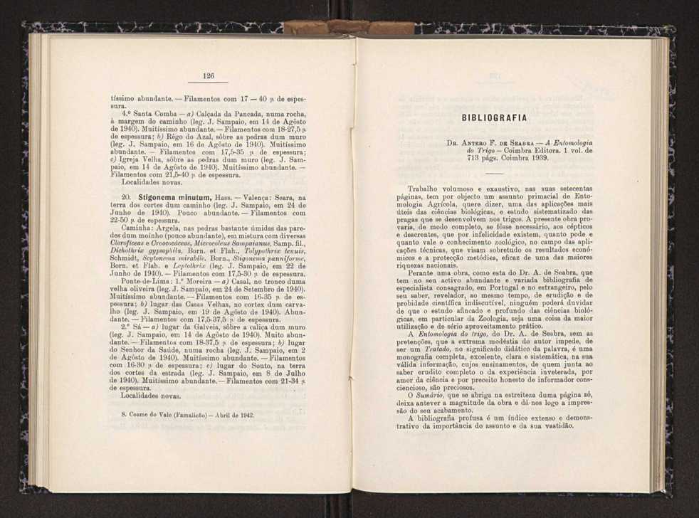 Anais da Faculdade de Scincias do Porto (antigos Annaes Scientificos da Academia Polytecnica do Porto). Vol. 27 66