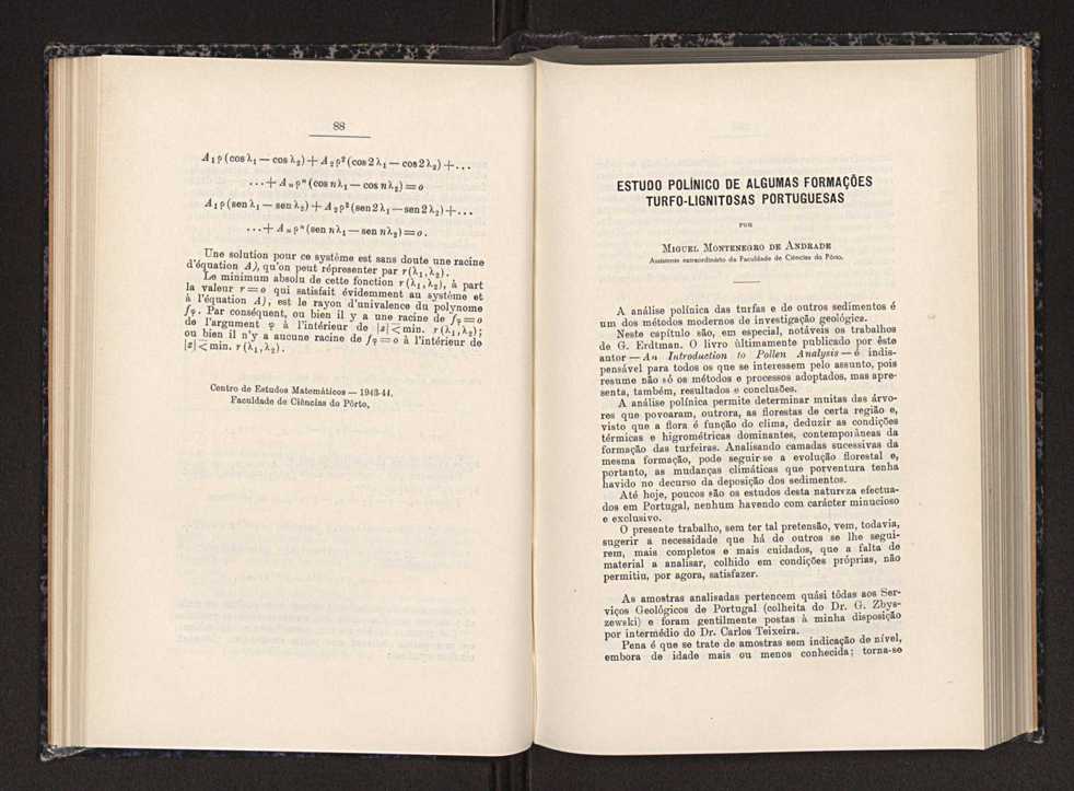 Anais da Faculdade de Scincias do Porto (antigos Annaes Scientificos da Academia Polytecnica do Porto). Vol. 29 48
