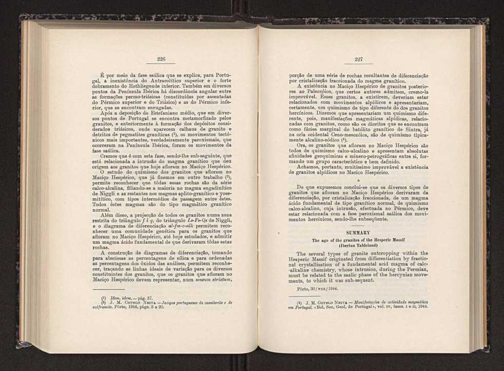 Anais da Faculdade de Scincias do Porto (antigos Annaes Scientificos da Academia Polytecnica do Porto). Vol. 29 120