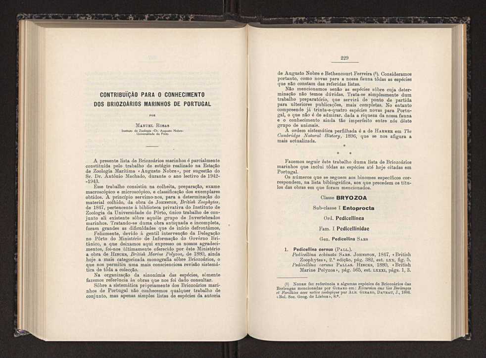 Anais da Faculdade de Scincias do Porto (antigos Annaes Scientificos da Academia Polytecnica do Porto). Vol. 29 121