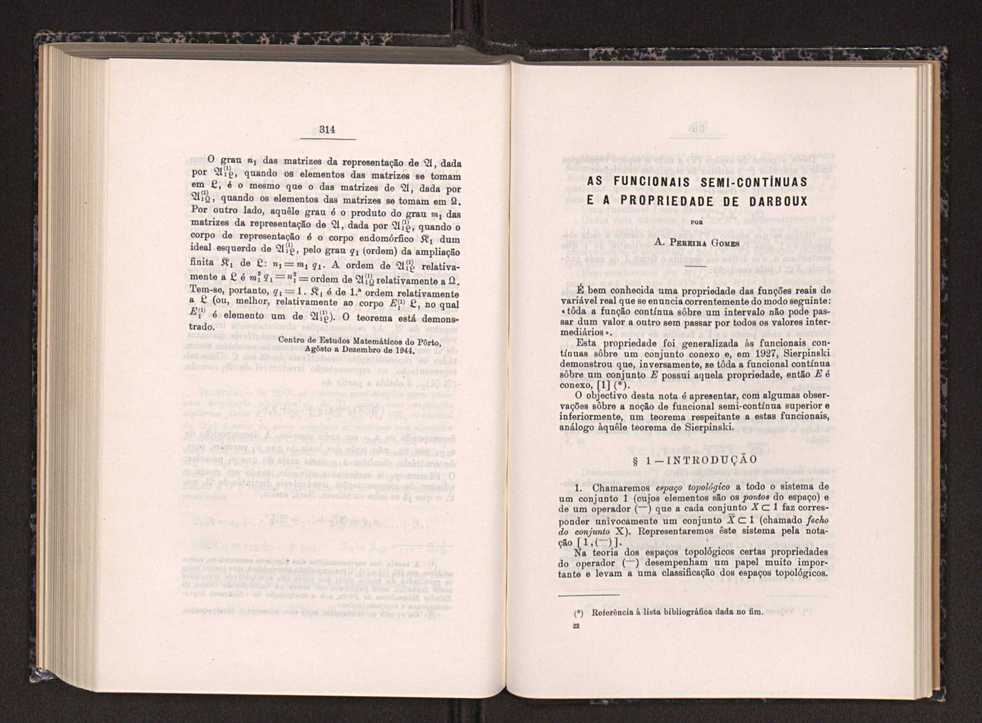 Anais da Faculdade de Scincias do Porto (antigos Annaes Scientificos da Academia Polytecnica do Porto). Vol. 29 164