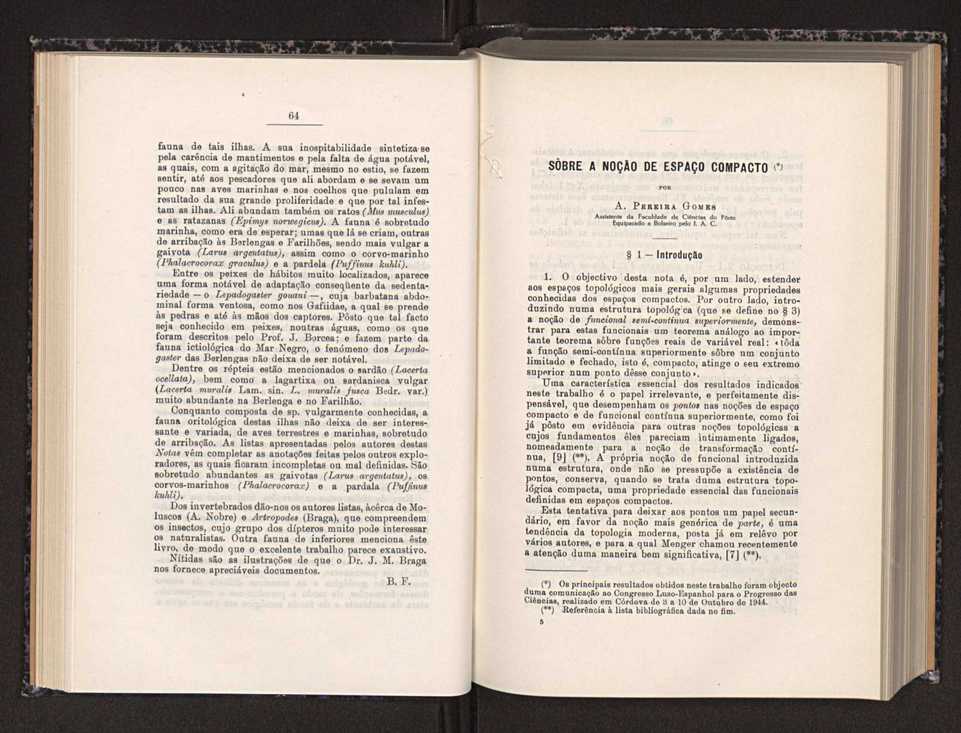 Anais da Faculdade de Scincias do Porto (antigos Annaes Scientificos da Academia Polytecnica do Porto). Vol. 30 37