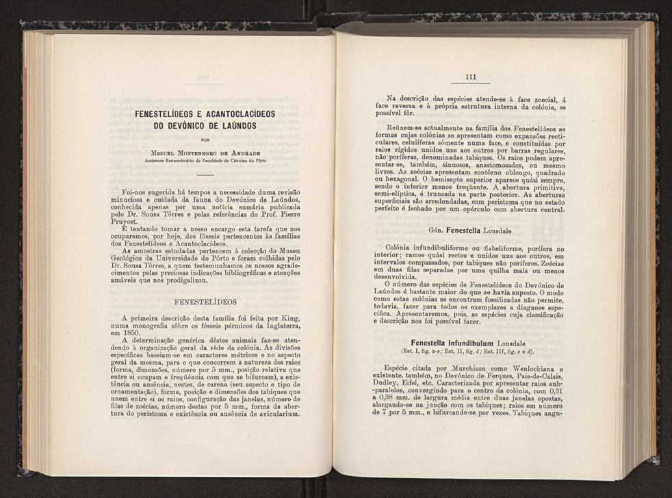 Anais da Faculdade de Scincias do Porto (antigos Annaes Scientificos da Academia Polytecnica do Porto). Vol. 30 61
