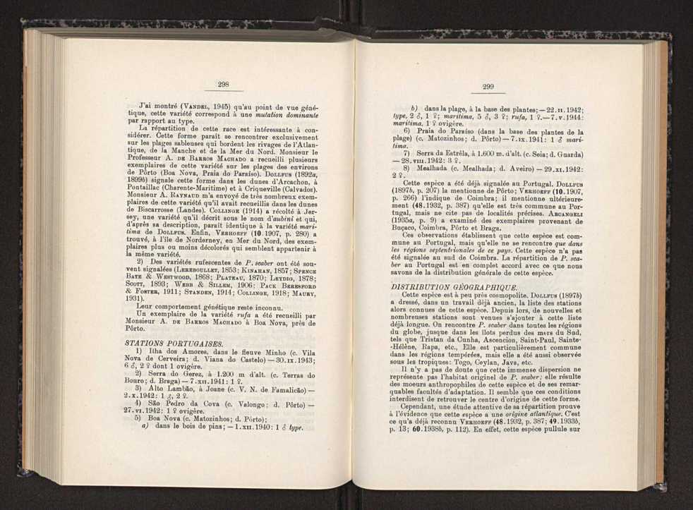 Anais da Faculdade de Scincias do Porto (antigos Annaes Scientificos da Academia Polytecnica do Porto). Vol. 30 162