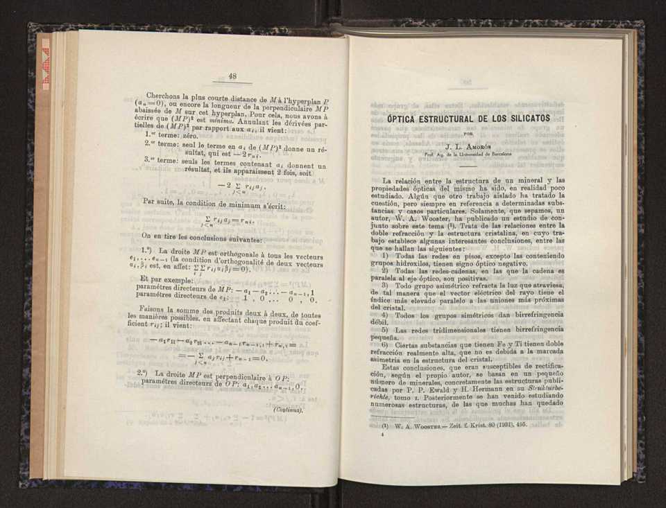 Anais da Faculdade de Scincias do Porto (antigos Annaes Scientificos da Academia Polytecnica do Porto). Vol. 32 26