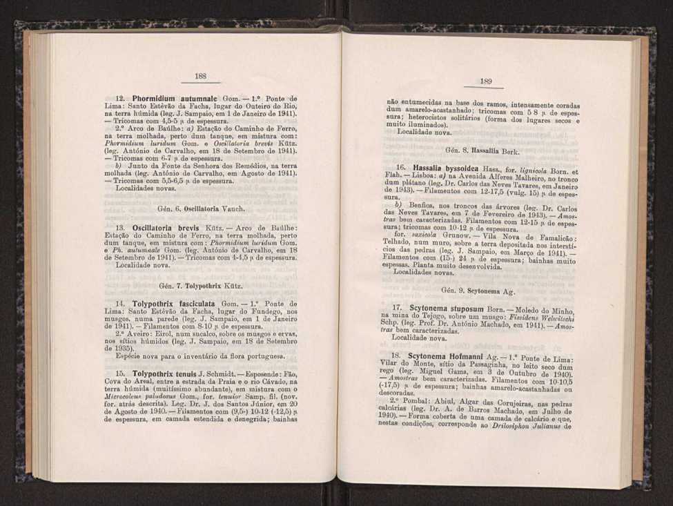 Anais da Faculdade de Scincias do Porto (antigos Annaes Scientificos da Academia Polytecnica do Porto). Vol. 32 100