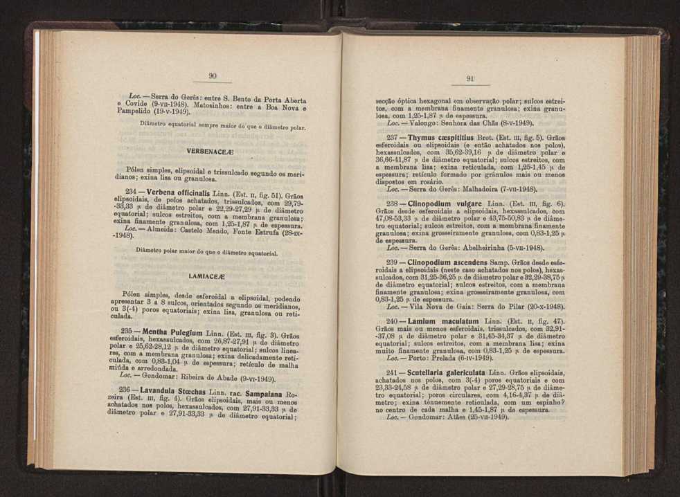 Anais da Faculdade de Scincias do Porto (antigos Annaes Scientificos da Academia Polytecnica do Porto). Vol. 36 47