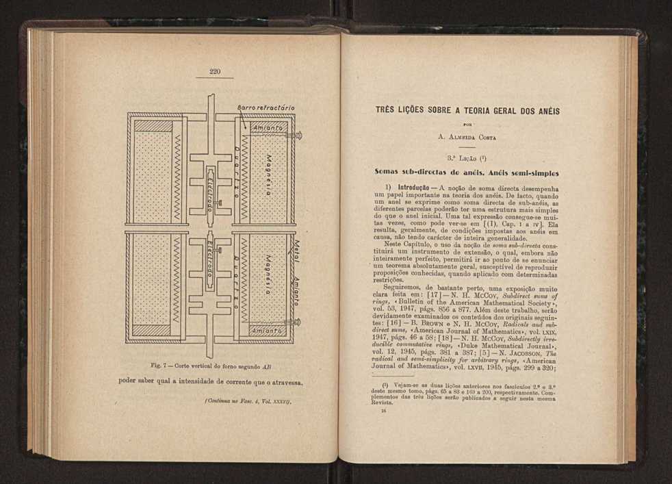 Anais da Faculdade de Scincias do Porto (antigos Annaes Scientificos da Academia Polytecnica do Porto). Vol. 36 121