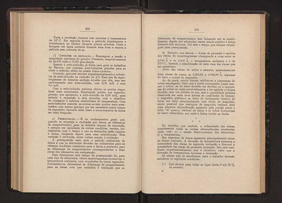 Anais da Faculdade de Scincias do Porto (antigos Annaes Scientificos da Academia Polytecnica do Porto). Vol. 36 137