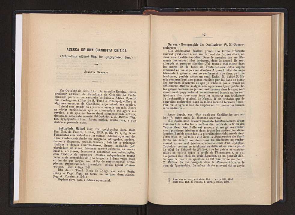 Anais da Faculdade de Scincias do Porto (antigos Annaes Scientificos da Academia Polytecnica do Porto). Vol. 38 41