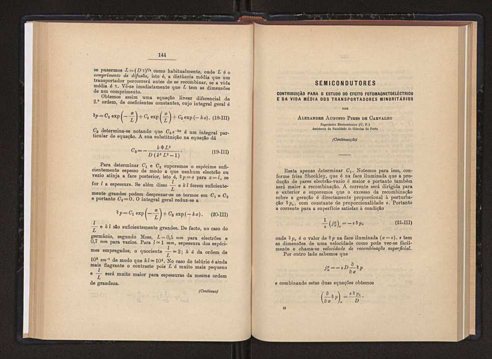 Anais da Faculdade de Scincias do Porto (antigos Annaes Scientificos da Academia Polytecnica do Porto). Vol. 38 75