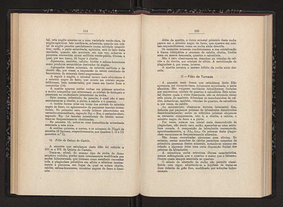 Anais da Faculdade de Scincias do Porto (antigos Annaes Scientificos da Academia Polytecnica do Porto). Vol. 39 63