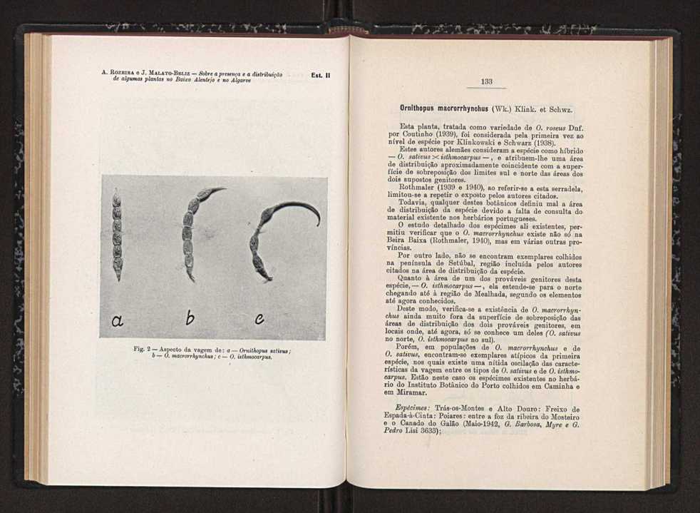 Anais da Faculdade de Scincias do Porto (antigos Annaes Scientificos da Academia Polytecnica do Porto). Vol. 39 73