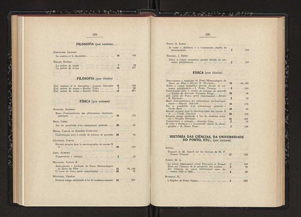 Anais da Faculdade de Scincias do Porto (antigos Annaes Scientificos da Academia Polytecnica do Porto). Vol. 39 110