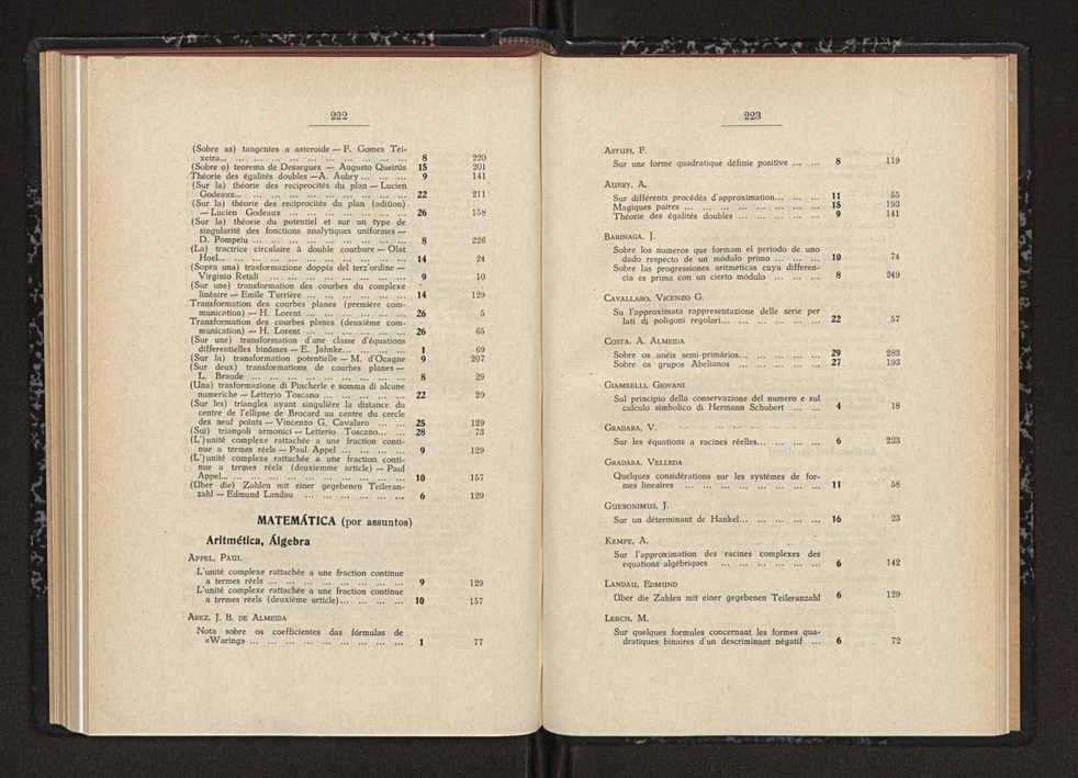 Anais da Faculdade de Scincias do Porto (antigos Annaes Scientificos da Academia Polytecnica do Porto). Vol. 39 124