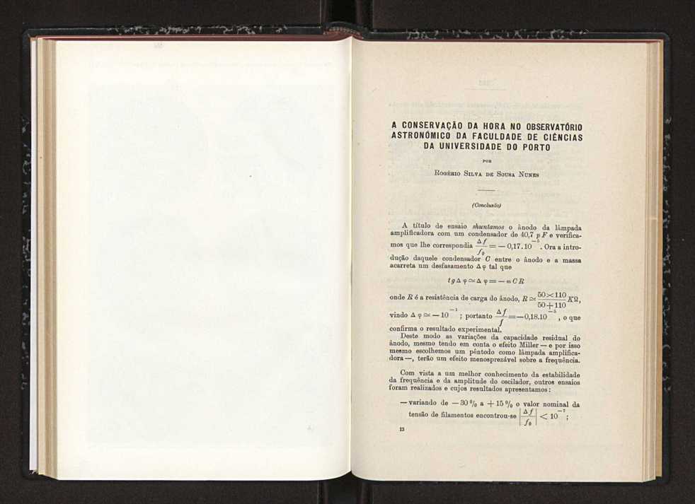 Anais da Faculdade de Scincias do Porto (antigos Annaes Scientificos da Academia Polytecnica do Porto). Vol. 40 107