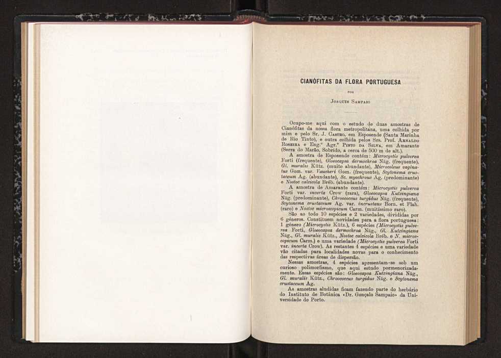 Anais da Faculdade de Scincias do Porto (antigos Annaes Scientificos da Academia Polytecnica do Porto). Vol. 41 82