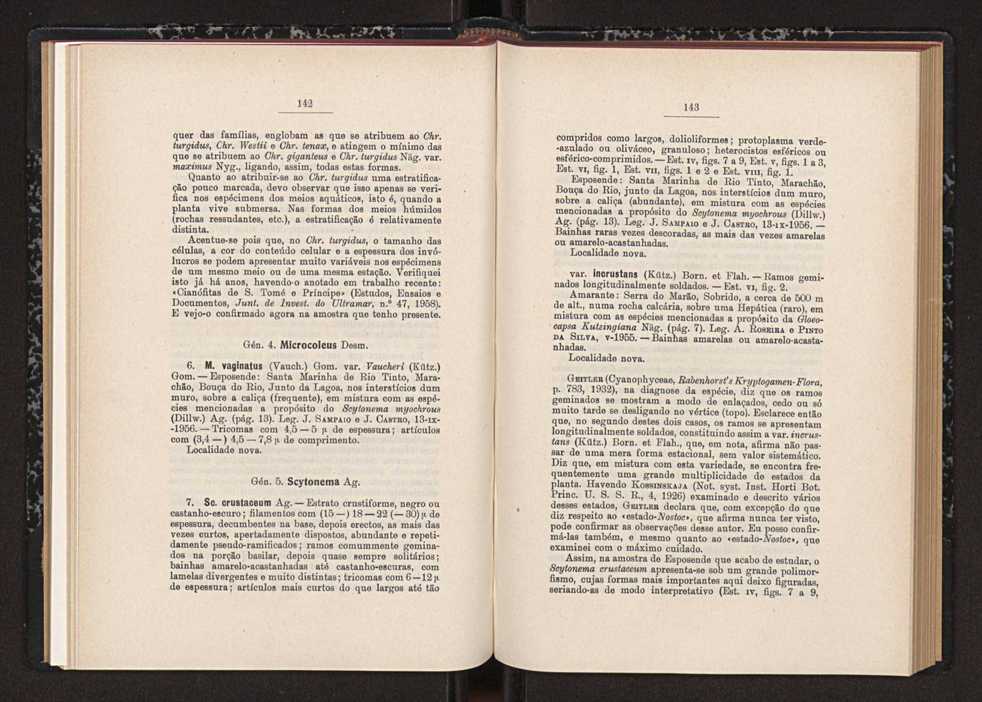 Anais da Faculdade de Scincias do Porto (antigos Annaes Scientificos da Academia Polytecnica do Porto). Vol. 41 85