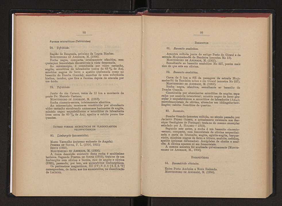 Anais da Faculdade de Scincias do Porto (antigos Annaes Scientificos da Academia Polytecnica do Porto). Vol. 42 50