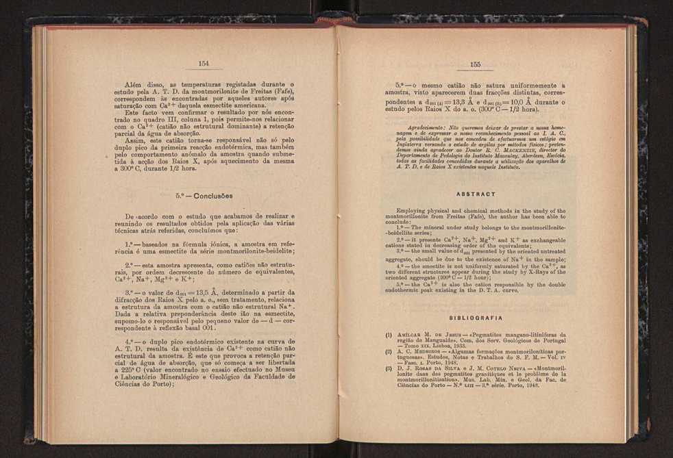 Anais da Faculdade de Scincias do Porto (antigos Annaes Scientificos da Academia Polytecnica do Porto). Vol. 44 88