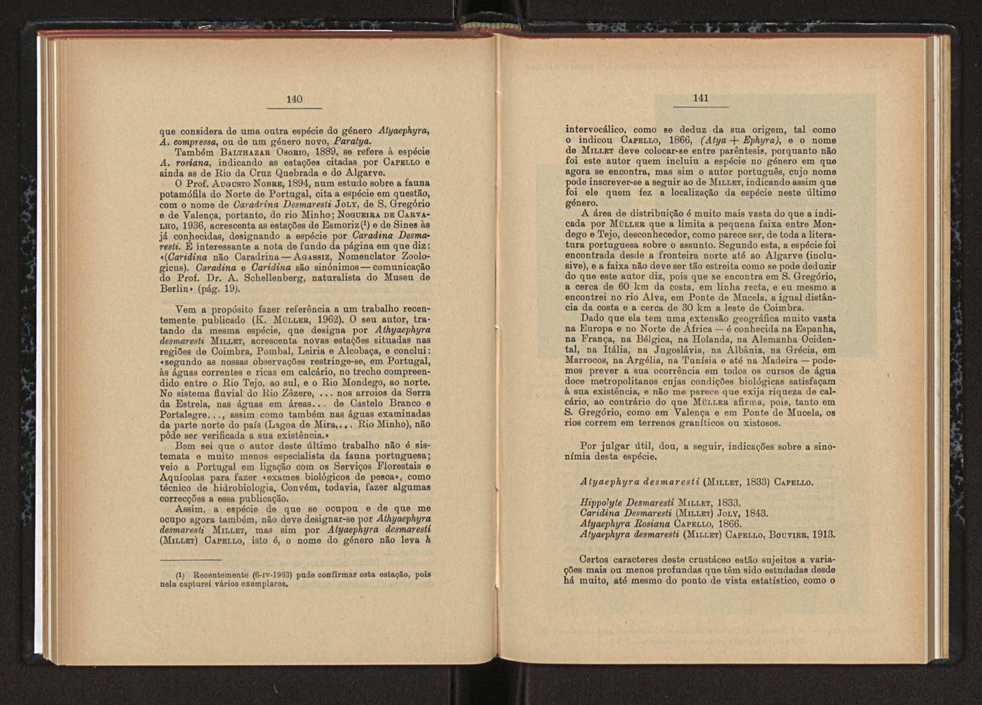 Anais da Faculdade de Scincias do Porto (antigos Annaes Scientificos da Academia Polytecnica do Porto). Vol. 45 81
