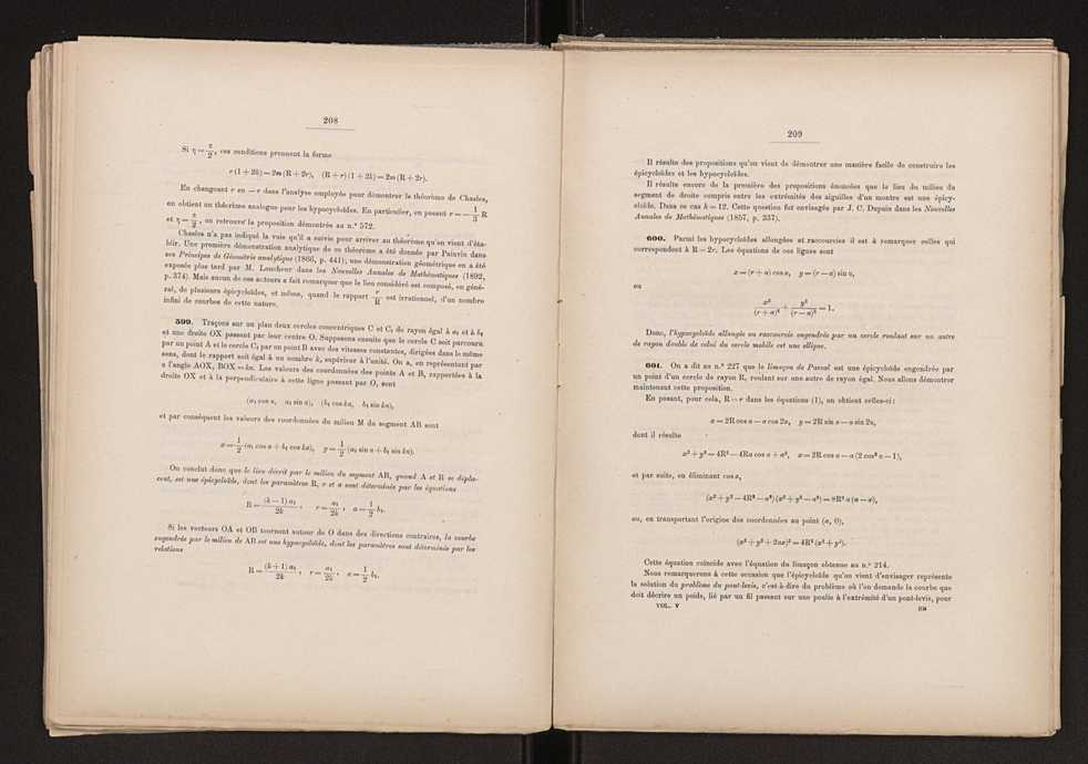 Obras sobre mathematica. Vol. 5 110