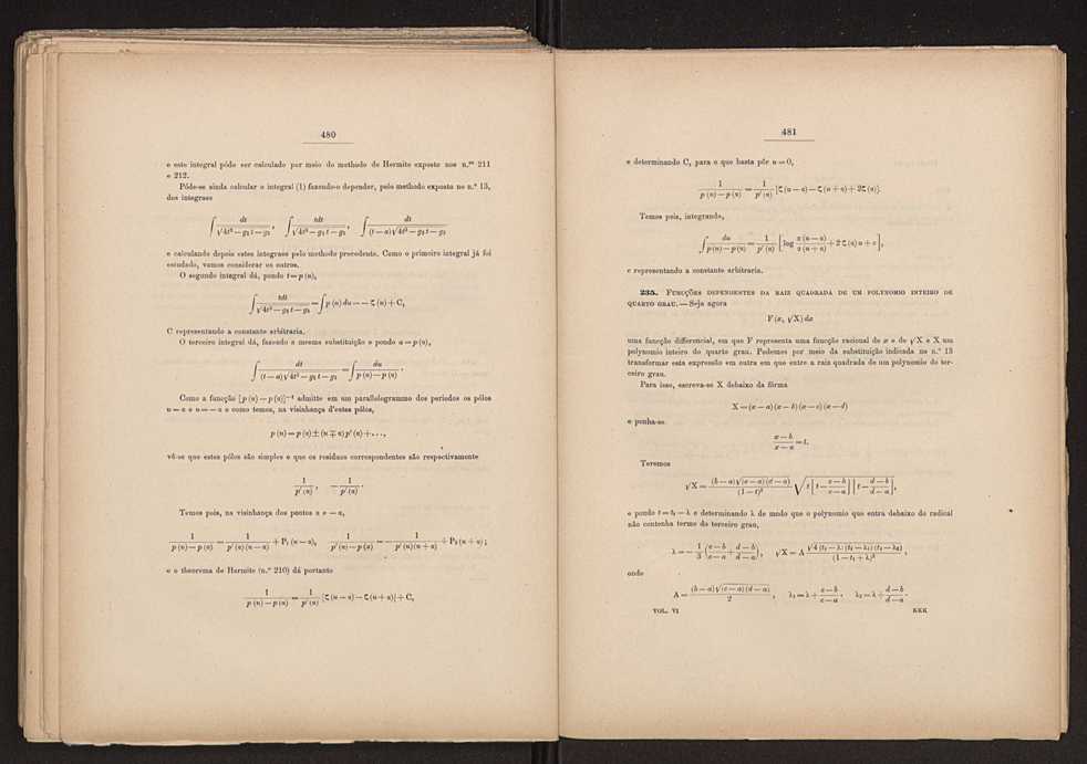 Obras sobre mathematica. Vol. 6 245