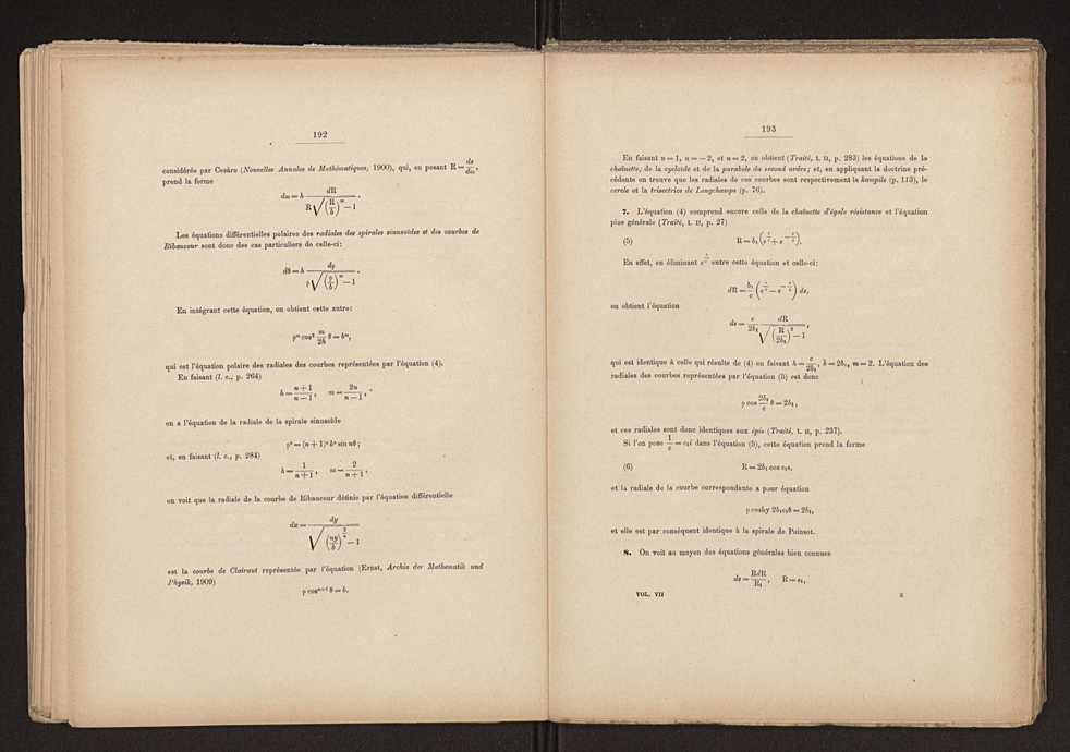 Obras sobre mathematica. Vol. 7 102