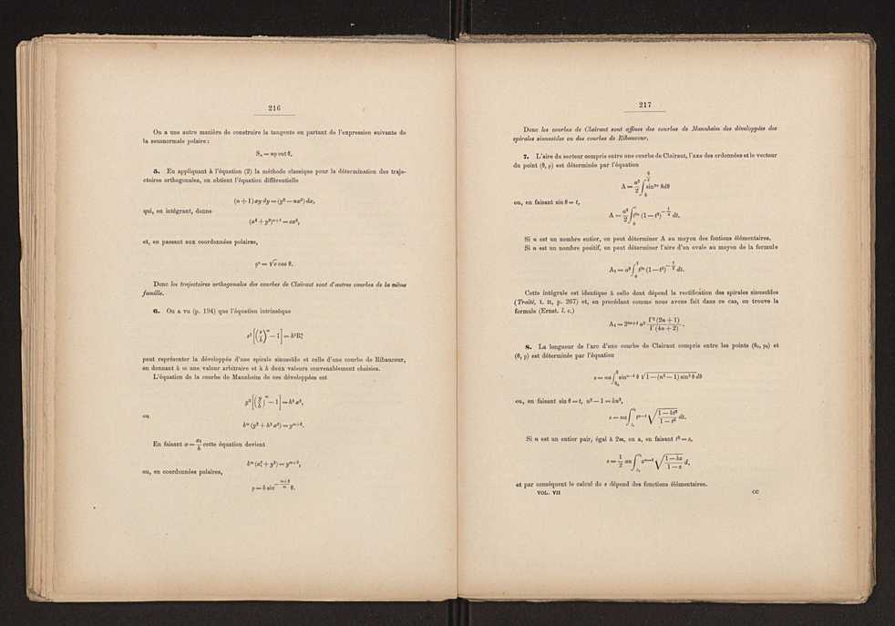 Obras sobre mathematica. Vol. 7 114