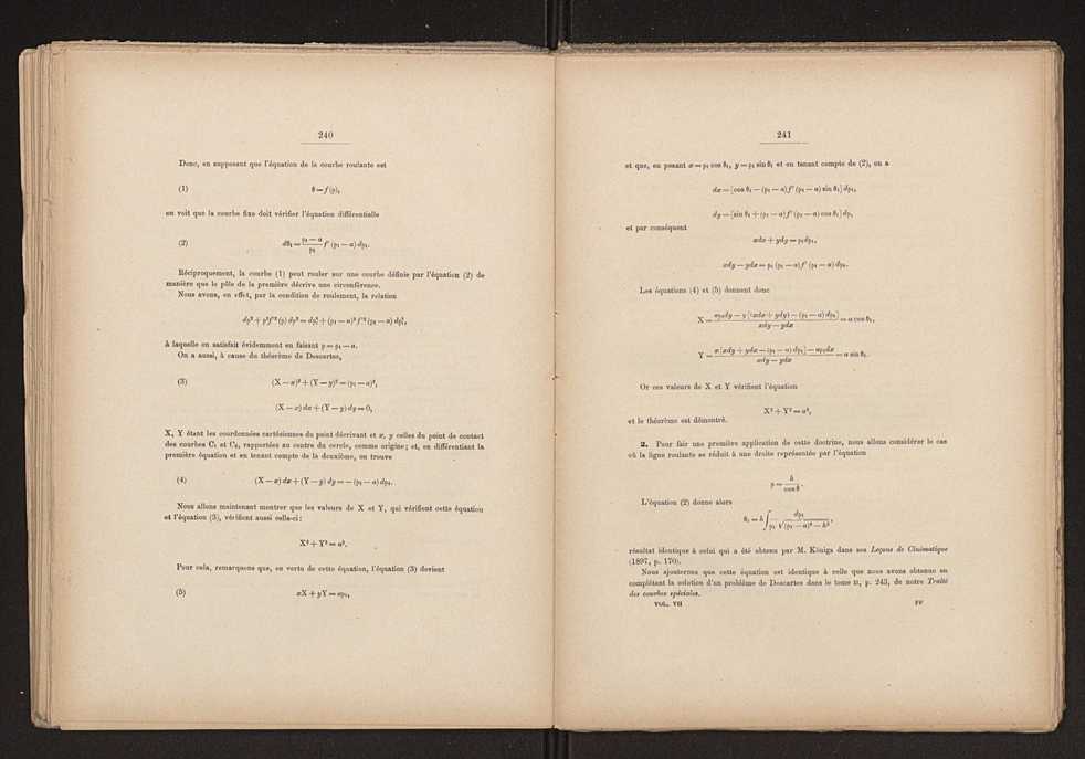 Obras sobre mathematica. Vol. 7 126