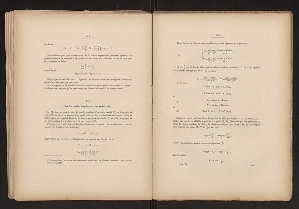 Obras sobre mathematica. Vol. 7 130