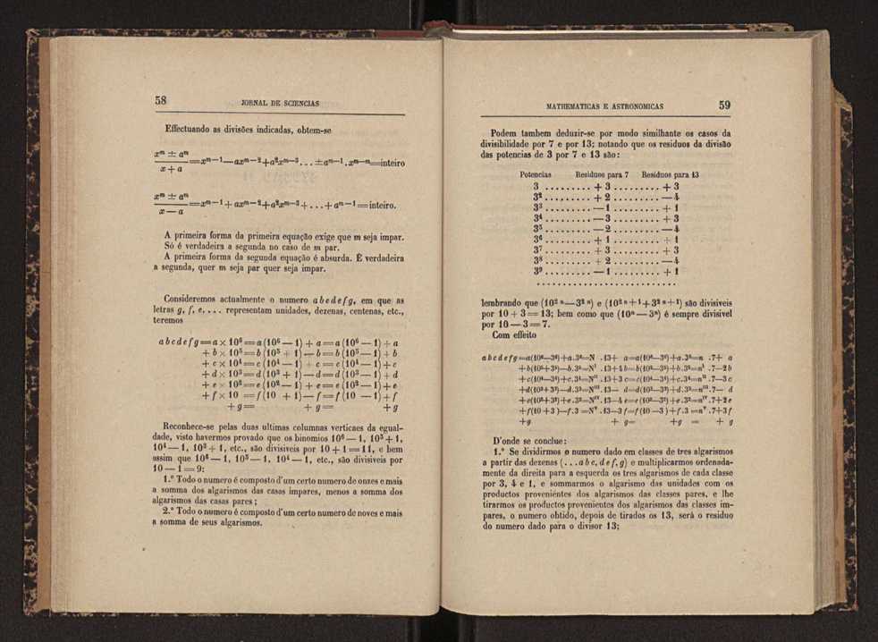 Jornal de sciencias mathematicas e astonomicas. Vol. 1 30