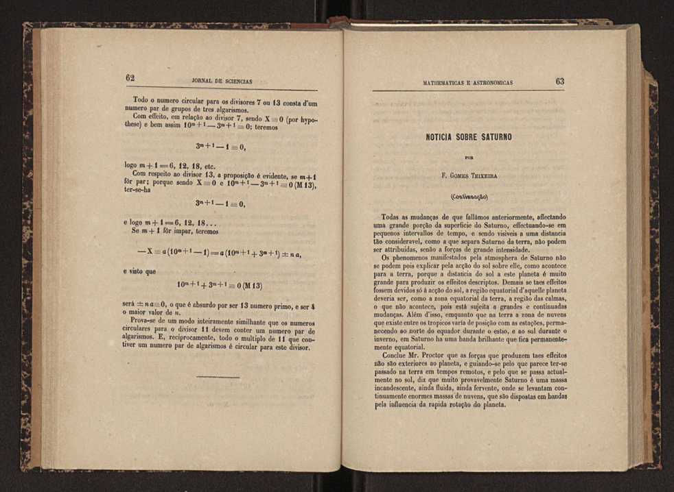 Jornal de sciencias mathematicas e astonomicas. Vol. 1 32